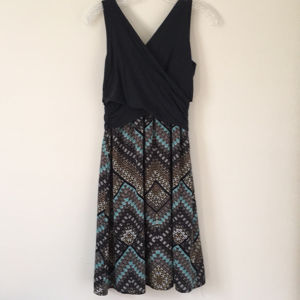 Anthropologie jersey/print dress